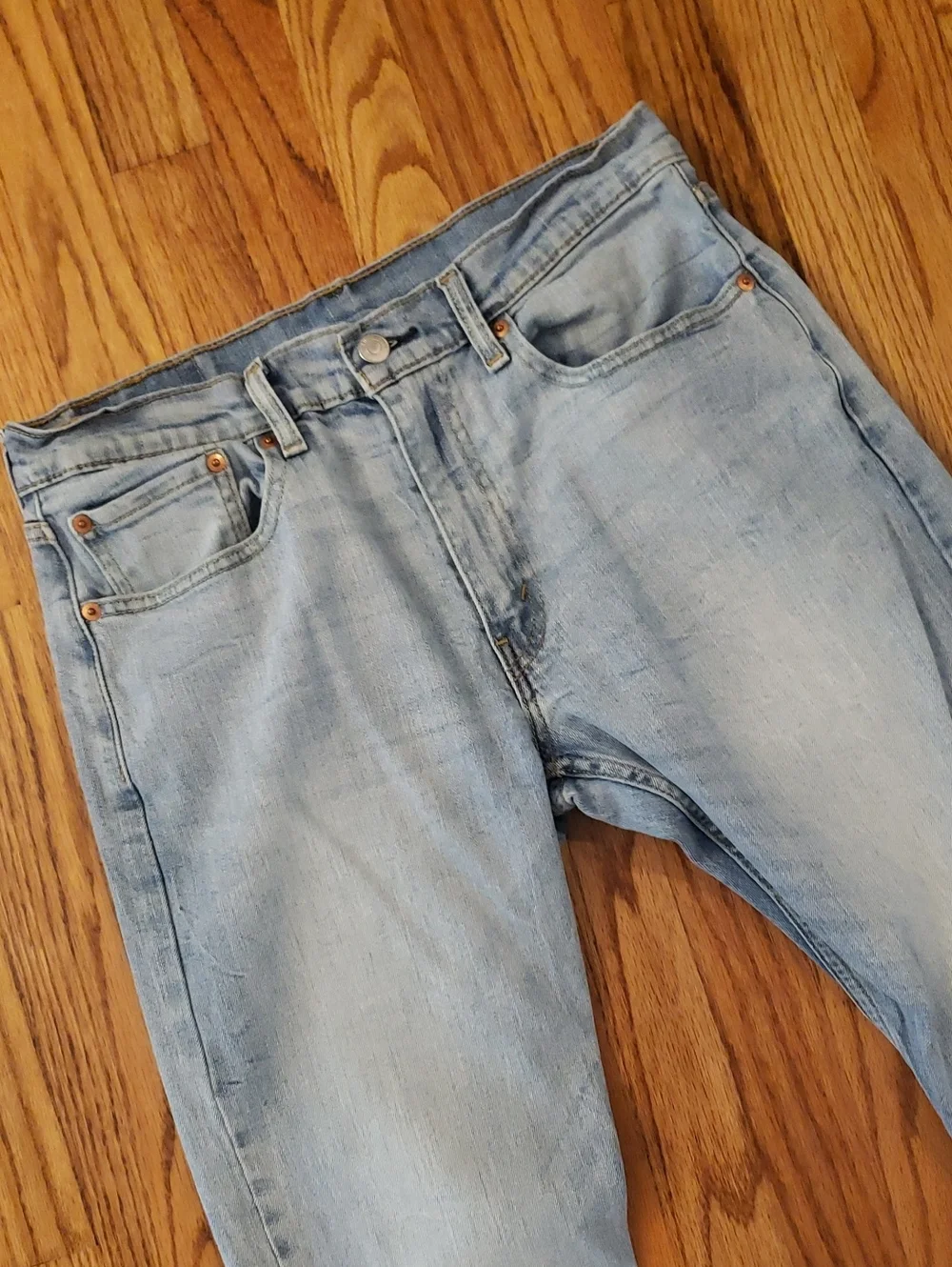 Levi's 502 Taper Blue Jeans  Size: W32 L30